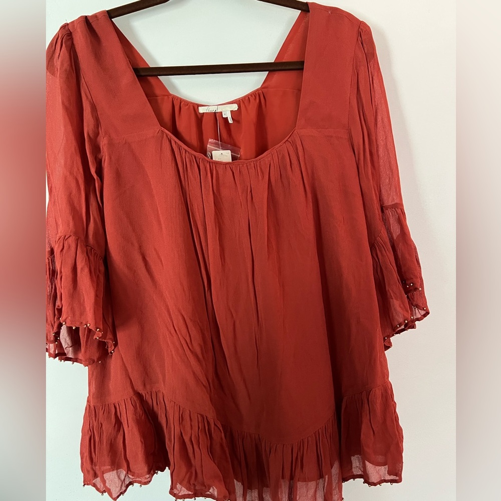 Anthropologie Floreat Blouse